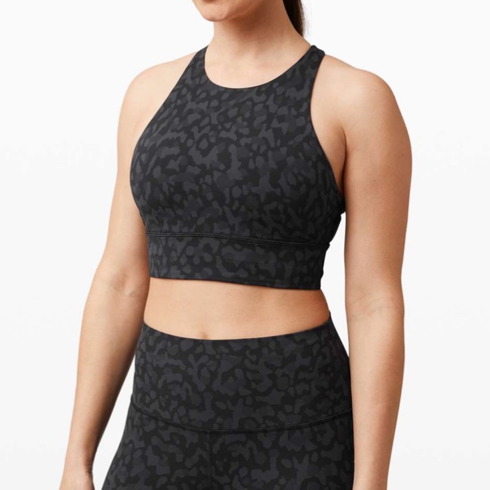 Lululemon Energy Bra High Neck Long Line